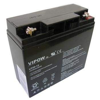  Baterie olověná  12V / 20Ah  VIPOW bezúdržbový akumulátor