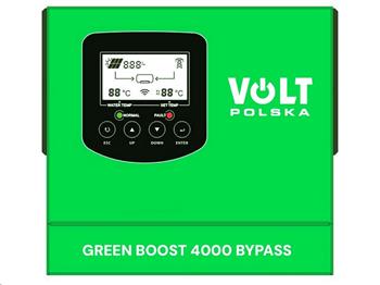  Solární regulátor MPPT VOLT GREEN BOOST 4000 BYPASS 4kW (pro FV ohřev vody)