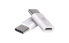 Adaptér USB micro B/F - USB C/M EMOS, krabička 2 kusy