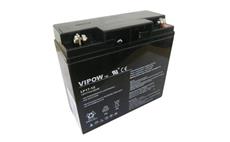 Baterie olověná 12V / 17Ah VIPOW bezúdržbový akumulátor