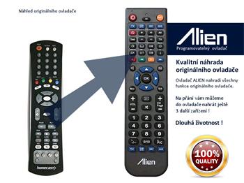 Dálkový ovladač ALIEN Homecast HS 8100, 9000 CI PVR - náhrada