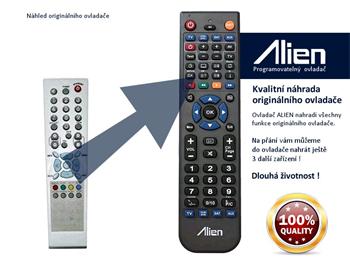 Dálkový ovladač ALIEN Opensat X 7000, 7000 CI