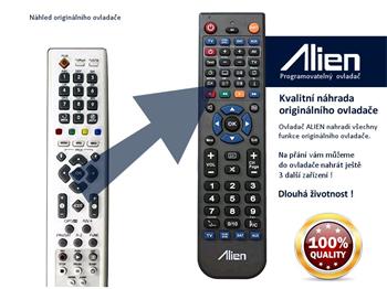 Dálkový ovladač ALIEN Opensat X 9000 HDCI
