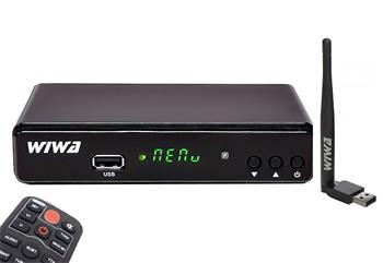 DVBT2 WIWA H.265 + Wi-Fi adaptér
