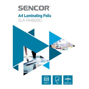 Fólie do laminátoru SENCOR SLA FA4B200 A4 200mic 100ks