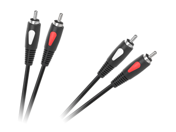 Kabel 2x CINCH - 2x CINCH 1.8m Cabletech Eco-Line