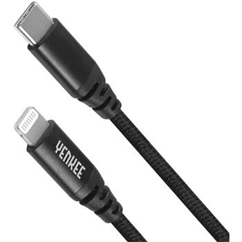 Kabel USB-C/lightning YENKEE YCU 631 BK, MFi, 1m