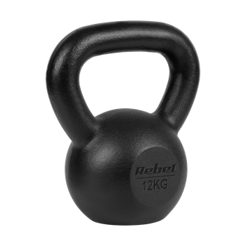 Kettlebell Litinový 12 kg REBEL ACTIVE RBA-2323-12