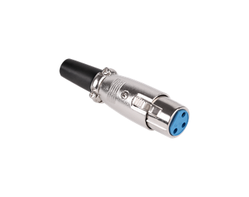 Konektor mikrofonní XLR 3-pin samice