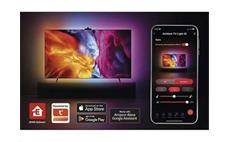 LED ambientní RGB GoSmart osvětlení EMOS ZTV55 za TV 55“ (139 cm)