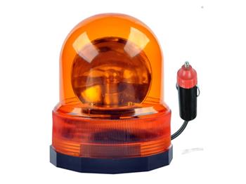 Maják výstražný oranžový KEMOT URZ0070 12 V, magnet