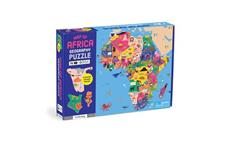 Mudpuppy Zeměpisné puzzle Mapa Afriky 70 dílků