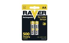 Nabíjecí baterie Raver 600mAh HR6 (AA), 2ks --CENA BLISTR-