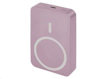 Powerbanka EMOS WI 1046 /B0551S/, 10 000 mAh, 20 W+Wireless, lososová