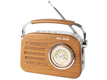 Rádio BLOW RA3 - Přenosné analogové rádio AM/FM/Bluetooth