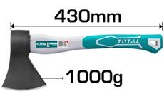 Sekera, sklolaminátová násada, 1000g TOTAL-TOOLS