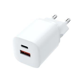 Solight DC75 USB-C + USB-A nabíjecí adaptér GaN 33W PD