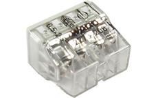 Svorka Wago 2273-208, 0,5-2,5 mm2, 8 vodičů, transparentní/bílá