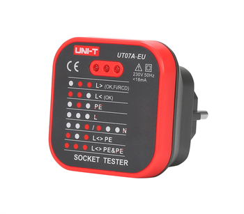 Tester elektrických zásuvek UNI-T UT07A-EU