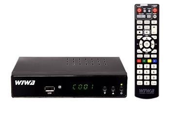WIWA H.265 MAXX DVB-T2 set top box - SLEVA NA ROZBALENÝ KUS