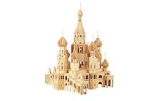 Woodcraft Dřevěné 3D puzzle kostel Petersburg