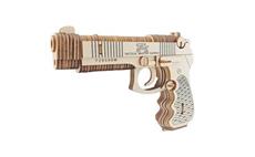 Woodcraft Dřevěné 3D puzzle Pistole M92F