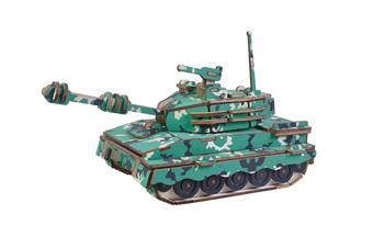 Woodcraft Dřevěné 3D puzzle Střední tank