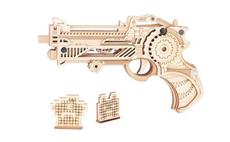 Woodcraft Dřevěné 3D puzzle Zbraň na gumičky Virbius