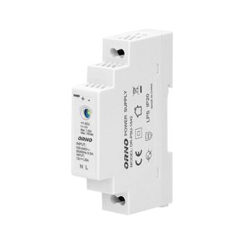 Zdroj ORNO OR-PSU-1642 DIN 12V DC 1.25A, 15W spínaný na DIN lištu